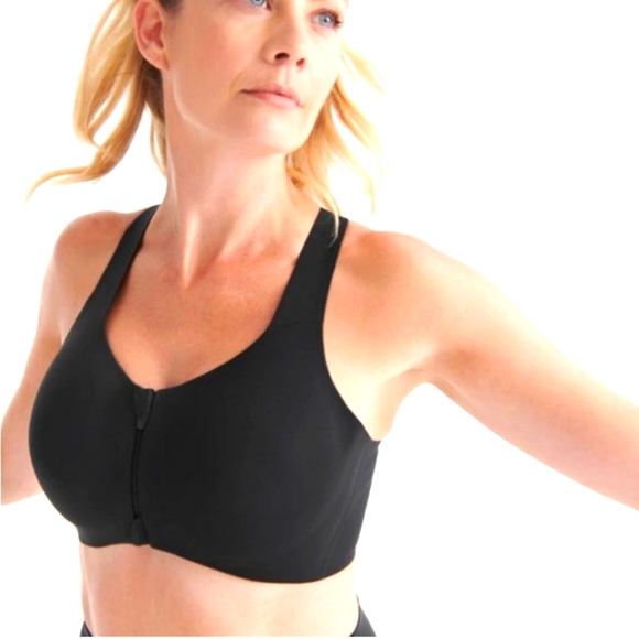 (M)🚨Knix🚨 Catalyst Front  Zip Sports Bra🛍 Sz M - Picture 2 of 6